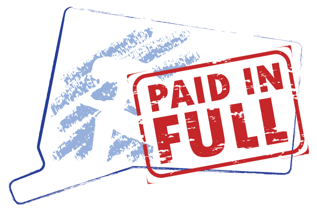 Paid In Full Campaign Logo